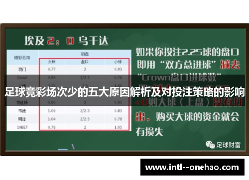 足球竞彩场次少的五大原因解析及对投注策略的影响